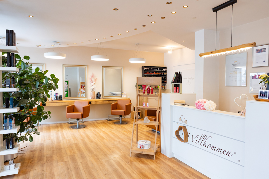 Innenraum von Friseur plus belle in Leitershofen